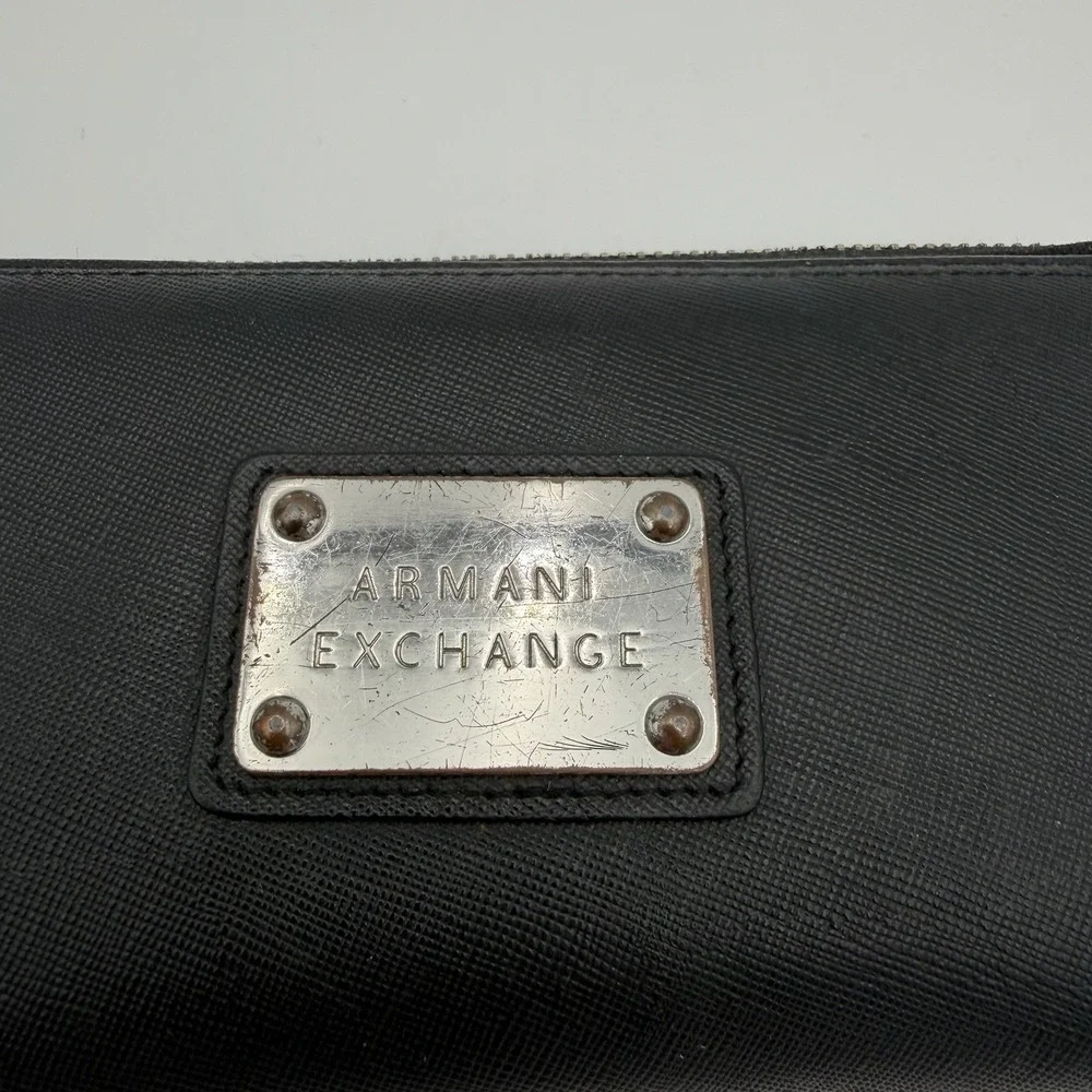 Armani Exchange imperfections as hardware